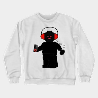 Minifig with Headphones & iPod Crewneck Sweatshirt